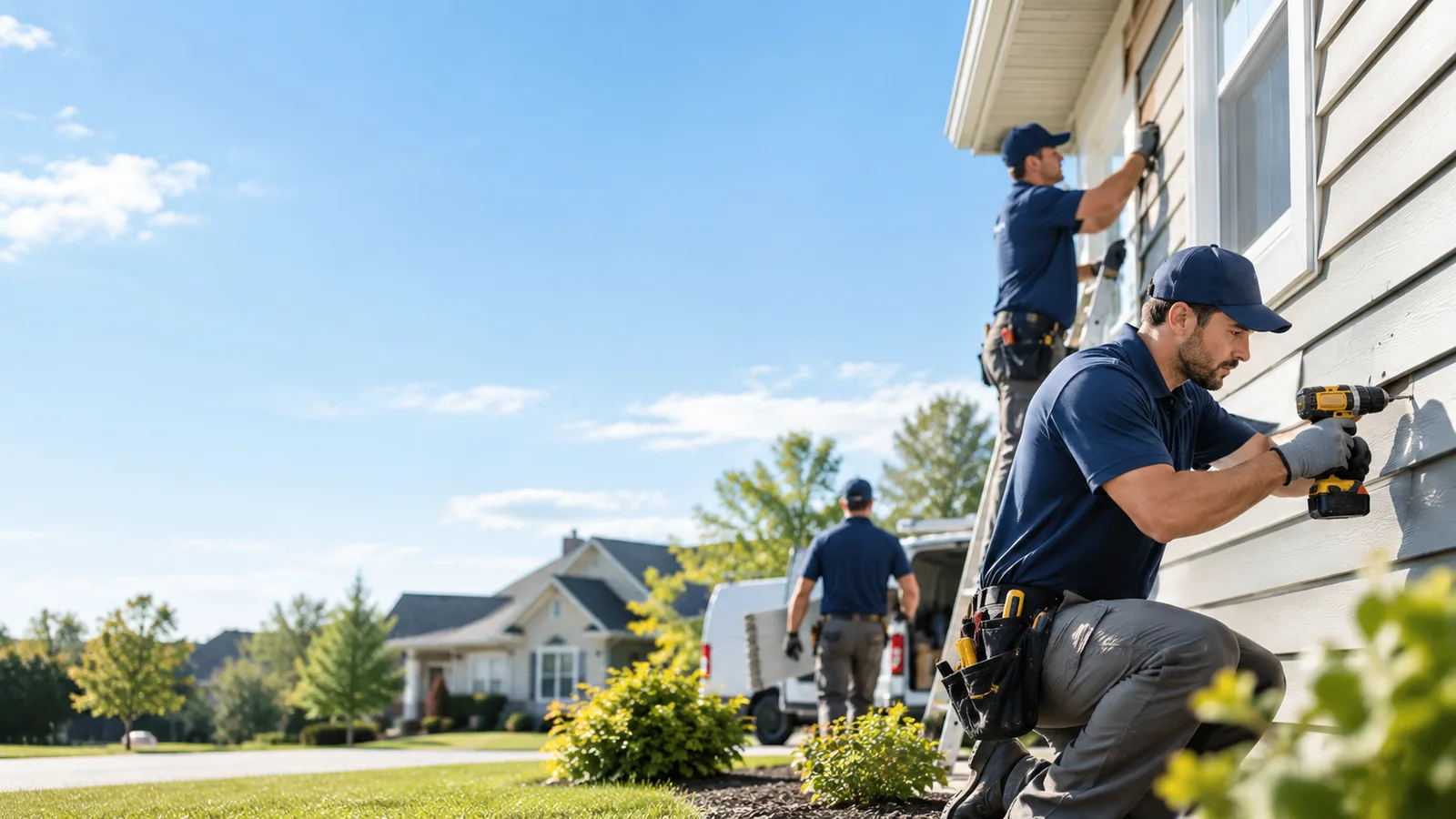 Siding Repair Vs Replacement in Crystal, MI